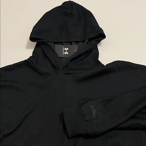 Under Armour Hoodie Men's 3XL Black UA Rib pullover  Loose Ribbed NWT $90